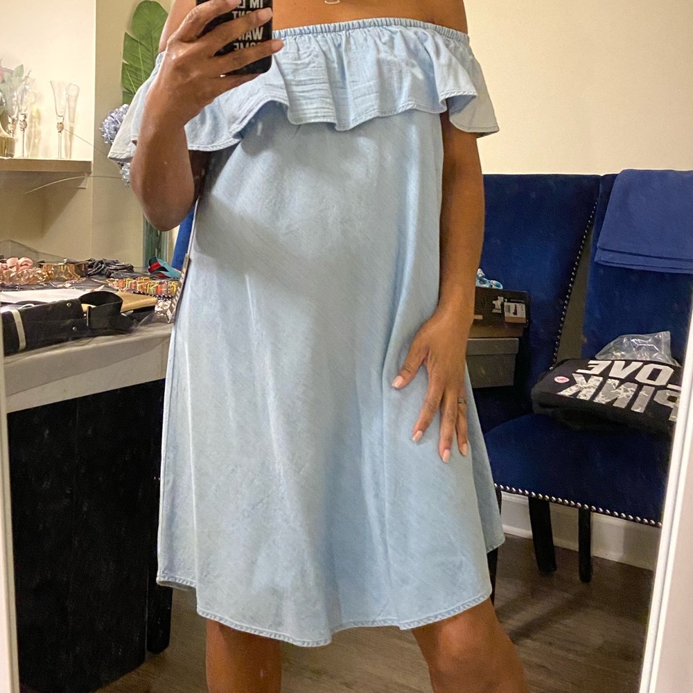Off the shoulder dress
